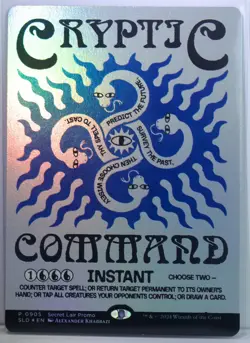 Cryptic Command [New, Near Mint] *Rainbow Foil* {Secret Lair Drop} - Image 1