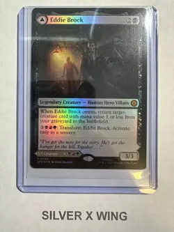 Eddie Brock Venom, Lethal Protector Foil x1, MTG, Marvel's Spider-Man, SPM,NM - Image 1