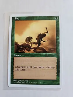 Fog - Fifth Edition 5th - LP - MTG Magic - Common - Green Instant - Image 1