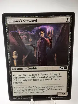 MTG - M21 - Liliana's Steward (111/274) - Image 1