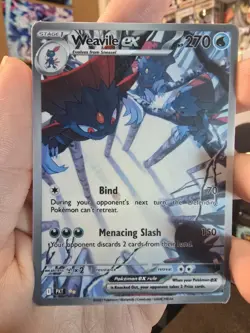 Weavile EX Pokemon TCG POCKET Special Illustration Rare *SEE DESC* - Image 1