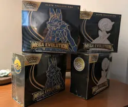 Pokemon TCG: Mega Evolutions ETB SET OF 2 Lucario + Gardevoir -SEALED SHIPS ASAP - Image 1