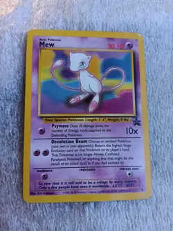 Mew 1995 Promo Pokemon Card #151 Black Star - Image 1