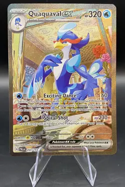 Quaquaval ex 260/193 - Full Art Holo - NM/M - Sv02 Paldea Evolved - Pokemon TCG - Image 1