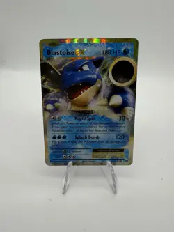 Pokemon TCG Blastoise EX 21/108 Holo Rare XY Evolutions - Image 1