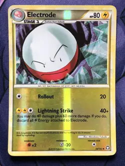 Electrode 34/102 - HGSS Triumphant - Reverse Holo Uncommon - 2010 Pokemon TCG - Image 1