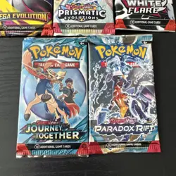 Pokemon TCG Pack Lot Of 5 Packs! Mega Evolutions, Prismatic, WF, JT, PR - Image 3