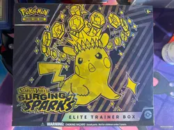 Pokemon TCG Scarlet & Violet SURGING SPARKS Elite Trainer Box FACTORY SEALED ETB - Image 1