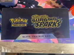 Pokemon TCG Scarlet & Violet SURGING SPARKS Elite Trainer Box FACTORY SEALED ETB - Image 2