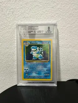 Pokemon Blastoise set base BGS 8 Italiano Holo 2/102 Near Mint - Image 1