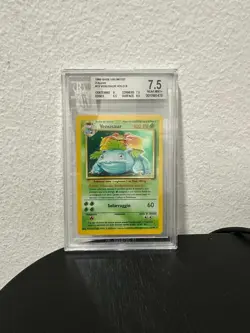 Pokemon GRAAD 7.5 Venusaur 15/102 holo Set Base ITALIANO bgs psa Unlimited - Image 1