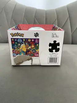 Pokemon Plush Eevee Deck Box Case And 100 Piece Pokeball Puzzle - Image 5