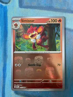 Simisear 015/086 Masterball Holo - White Flare - NM - Pokemon TCG - Image 1