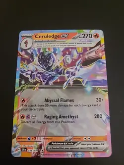Ceruledge ex 036/191 - Ultra Rare Holo Pokemon TCG Surging Sparks - NM - Image 1