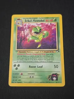 Erika's Victreebel 026/132 Gym Heroes Regular Black Star Rare Pokemon TCG LP - Image 1