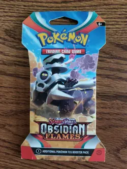 Obsidian Flames Sleeved Booster Pack - 1x NEW English Factory Sealed Pokemon - Image 1