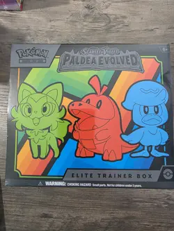 Pokemon TCG Scarlet & Violet - Paldea Evolved Elite Trainer Box - 9 Pks - Image 1