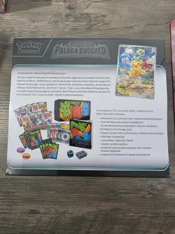 Pokemon TCG Scarlet & Violet - Paldea Evolved Elite Trainer Box - 9 Pks - Image 2