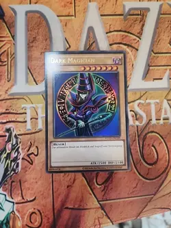 German DARK MAGICIAN YGLD-ENC09 Ultra Rare NM Yugioh - Image 1