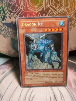 Yu-Gi-Oh! Dragon Ice - GLAS-EN084 - LP 1st Edition Secret Rare - Image 1