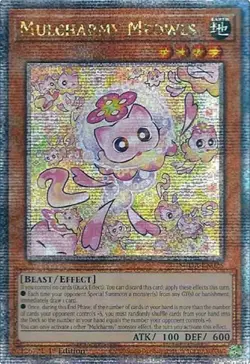 Mulcharmy Meowls - SUDA-EN025 - Quarter Century Secret Rare - 1st Edition LP Yug - Image 1