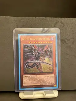 yugioh red eyes darkness metal dragon alt art quarter century rare - Image 1