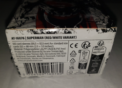 Dragon Shield Dual Matte Superman Standard Card Sleeves 100 Ct Damaged Box - Image 3