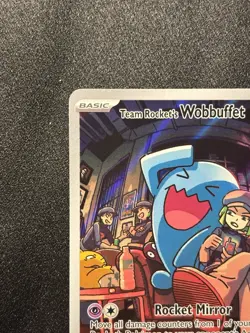 Team Rockets Wobbuffet Promo Card 203 Sealed, Destined Rivals - Image 3