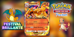 Pokemon TCG POCKET CHARIZARD EX (Trading Card Game) TCGP TRADE - Image 1