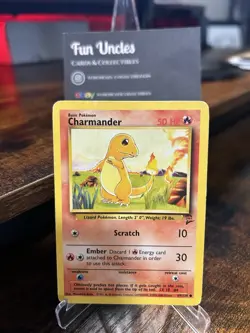 Charmander 69/130 Base Set 2 Common WOTC Pokemon Card - Image 1