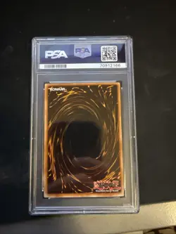 Yu-Gi-Oh 2003 Negate Attack TSC-003 Secret Rare Promo Card PSA 9 - Image 2