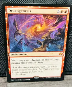 Magic: The Gathering - Dracogenesis - TDM Foil Promo Card - Image 1