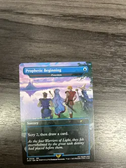 Magic: The Gathering - Prophetic Beginning - Preordain - Final Fantasy Card - Image 1