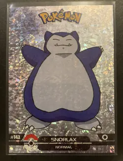 Snorlax #143 - Cracked Ice Holo - Crystal Dark Black 2025 - Pokemon Card - Fresh - Image 1