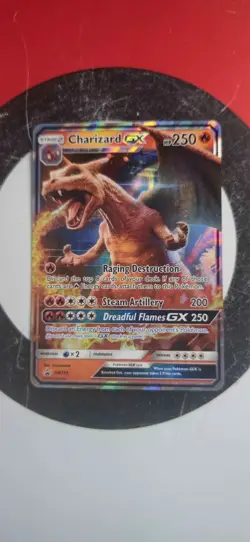 Pokemon TCG Charizard GX SM195 Detective Pikachu Promo Holo Card MINT CONDITION - Image 1