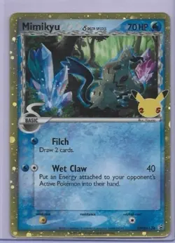 Mimikyu (Delta Species) SWSH136 SWSH: Sword & Shield Promo Cards Holo - Image 1