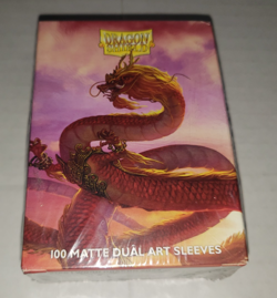 Dragon Shield 100 Matte Dual Art Sleeves - Wood Dragon 2024 AT-12186 - Image 1