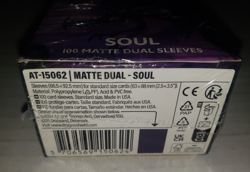 Dragon Shield SOUL 100 Matte Dual Sleeves Standard Size Brand New SEALED - Image 4