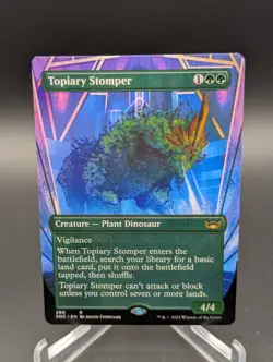 Topiary Stomper (Borderless) Streets of New Capenna Regular - Image 1