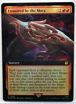 Ensnared by the Mara (Extended Art), Doctor Who, Magic, MTG, FOIL (384) - Image 1