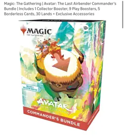 Magic: The Gathering Avatar: The Last Airbender Commander’s Bundle *PREORDER*NOV - Image 1