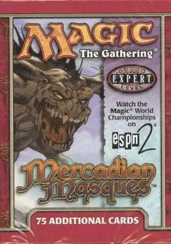1x Mercadian Masques: Tournament Deck: 742818061087 New Intro Decks, Starter, a - Image 1