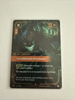 Deadbloom Predator OGN 161/298 Epic Riftbound League of Legends - Image 1