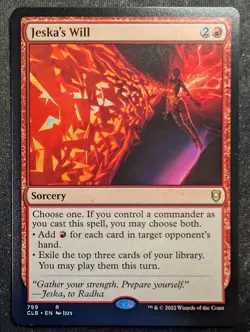 Jeska's Will - Commander Legends: Battle for Baldur's Gate (MTG) - Image 1
