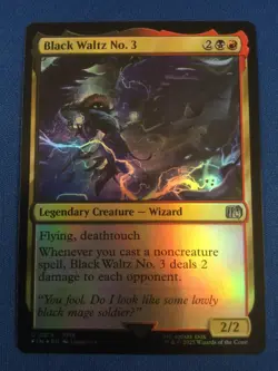 Black Waltz No.3 Final Fantasy FOIL - NM - Image 1