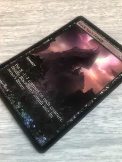 MTG FOIL Black Sun's Zenith Game Day Full Art - Promo: General FREE SHIPPING - Image 2