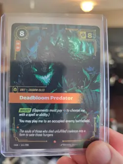 Deadbloom Predator OGN 161/298 Epic Riftbound League of Legends - Image 1