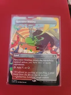 Spectator Seating (Borderless) Commander Masters Regular - Image 1