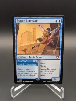 Brazen Borrower Commander: Wilds of Eldraine Regular - Image 1