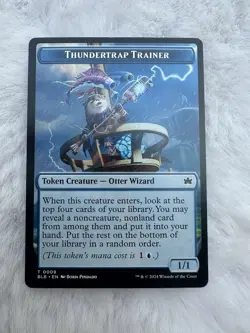 Thundertrap Trainer Token Bloomburrow Regular - NM #T0009 MTG BLB - Image 1